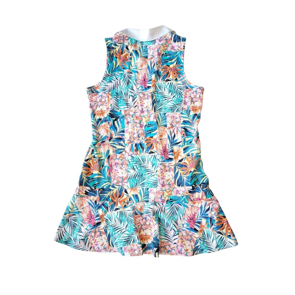 Tommy Bahama Abby Positano Palms IslandZone Tropical Dress Pockets Womens Large - Picture 6 of 10